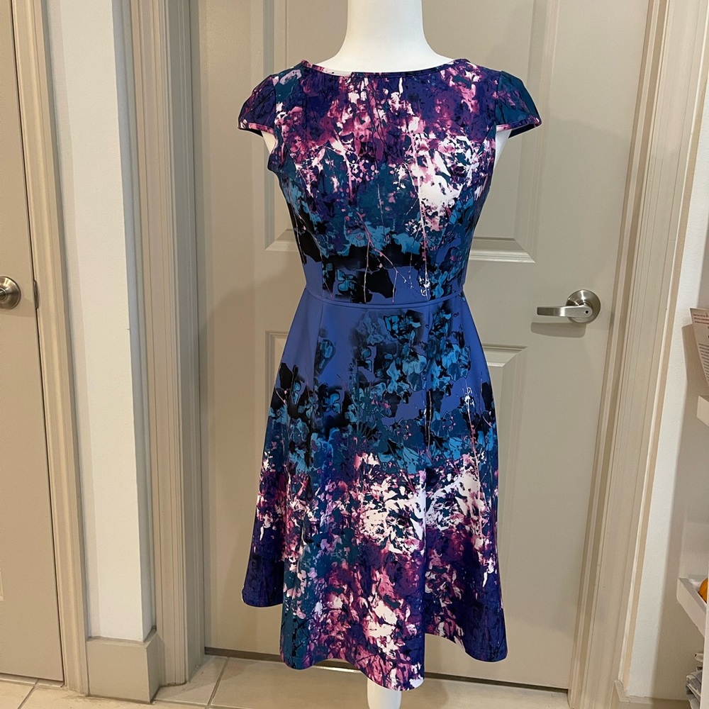 Adrianna Papell floral dress